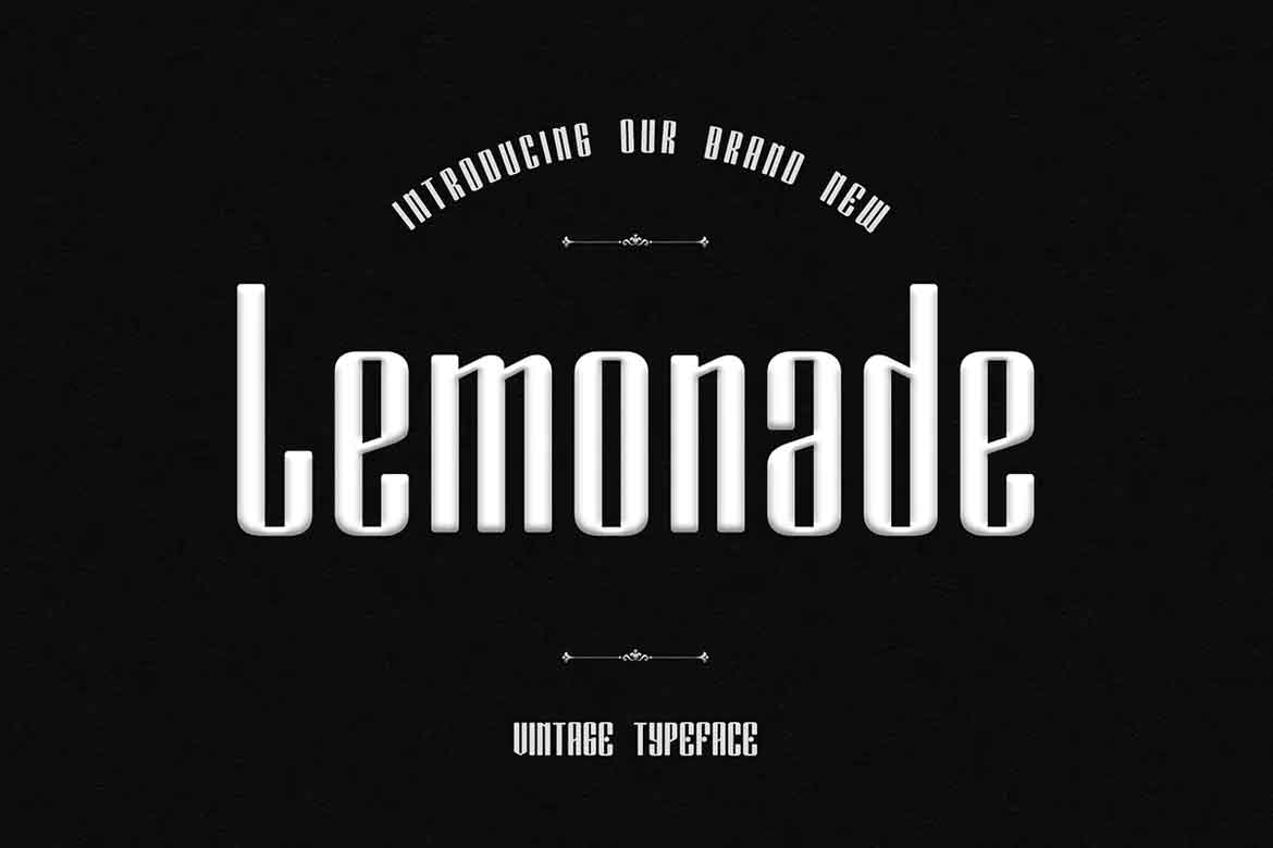 Lemonade Font