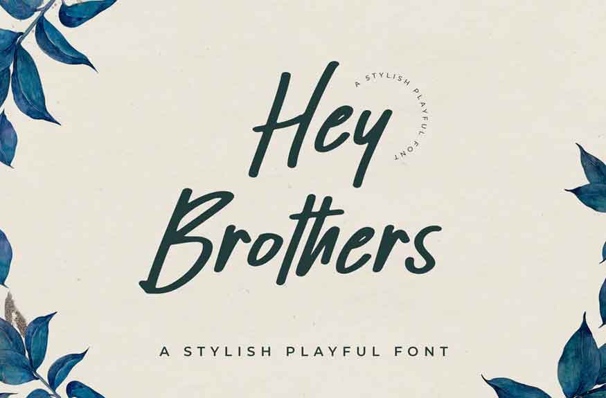 Hey Brothers Font