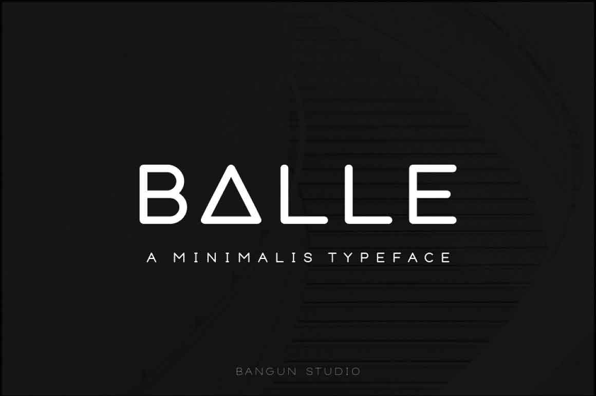 BALLE Font