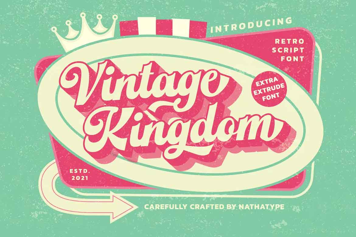 Vintage Kingdom Font