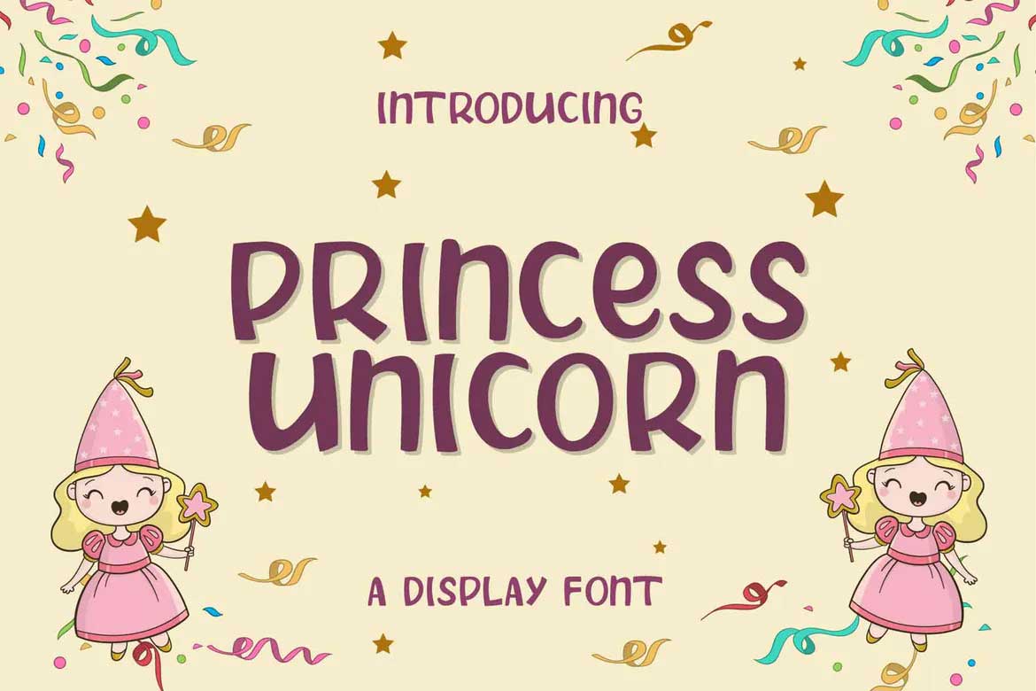 Princess Unicorn Font