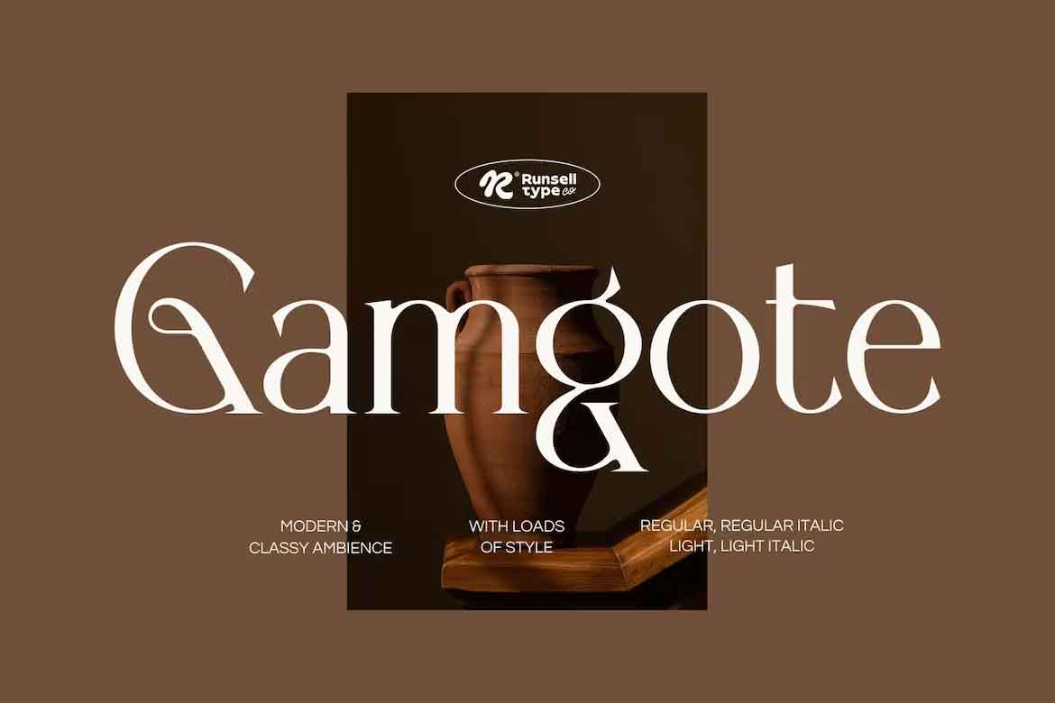 Gamgote Font