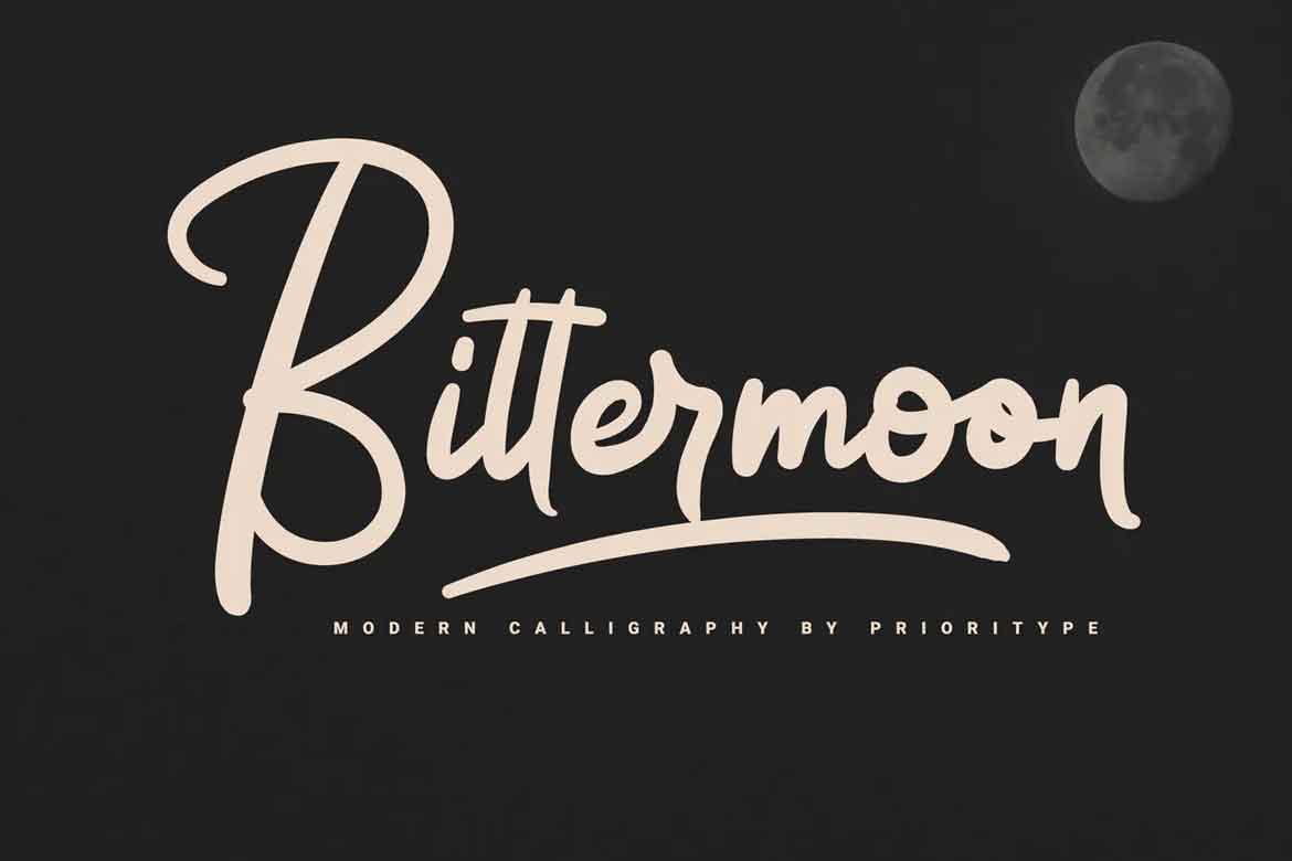 Bittermoon Font