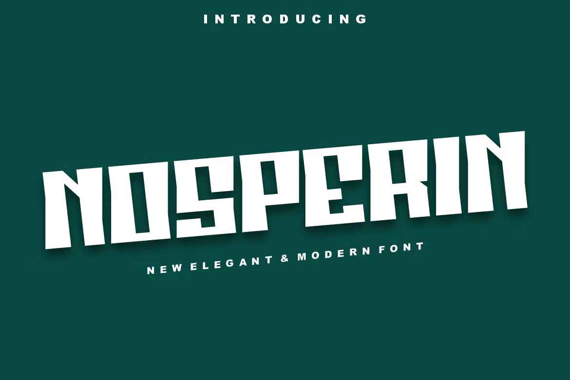 Nosperin Font