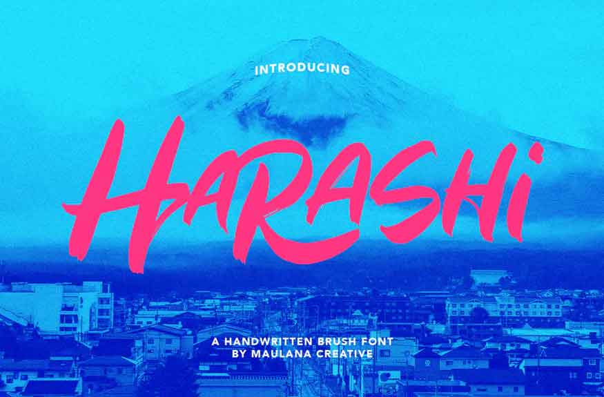 Harashi Font