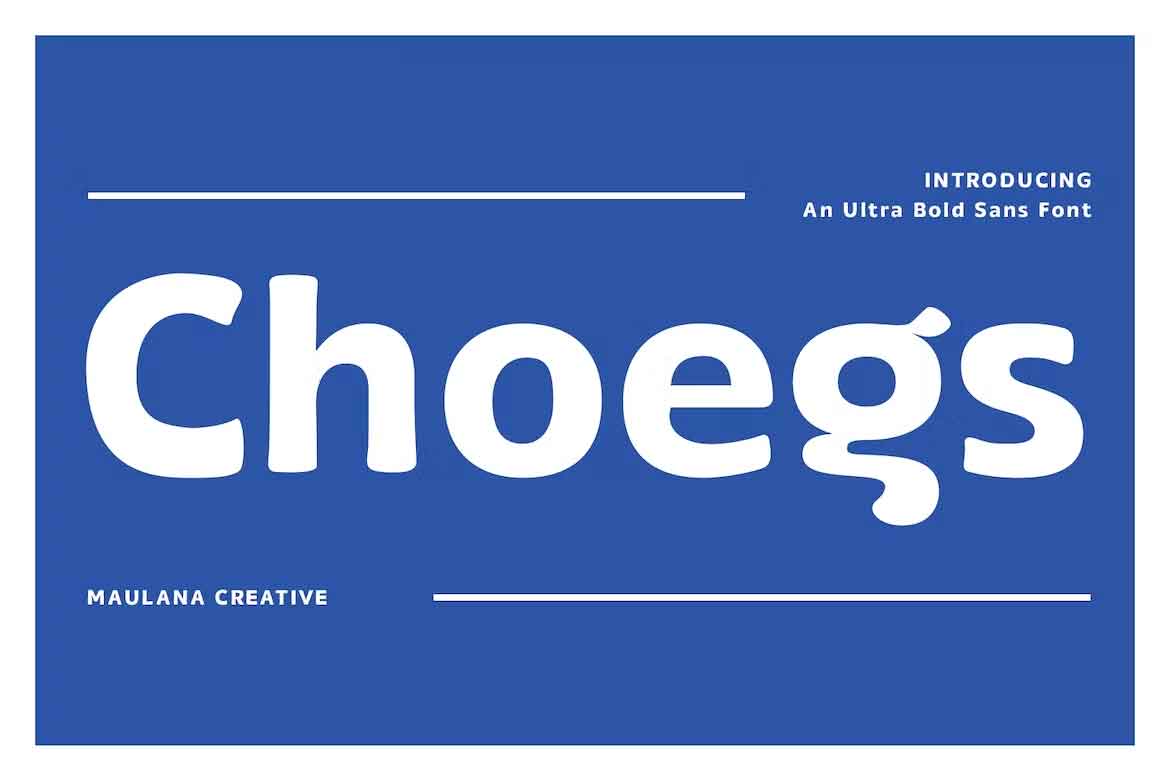 Choegs Font