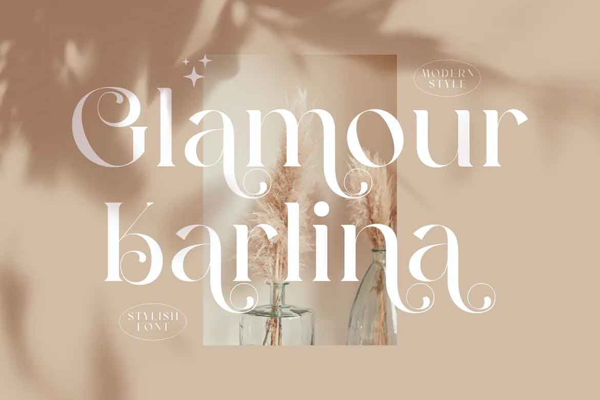 Glamour Karlina Font