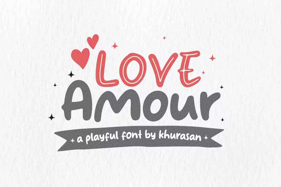 Love Amour Font