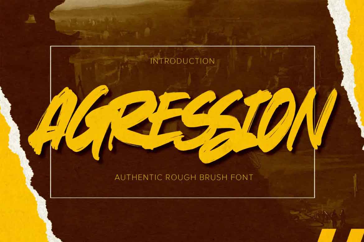 Agression Font