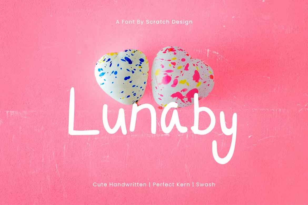 Lunaby Font