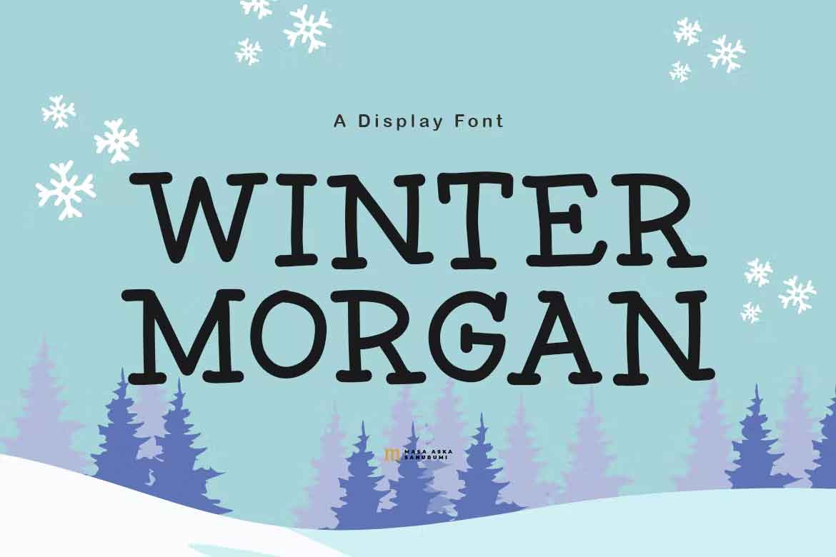 Winter Morgan Font