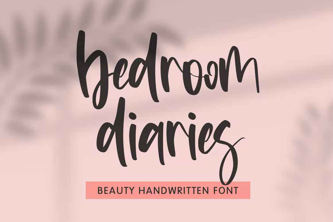 Bedroom Diaries Font