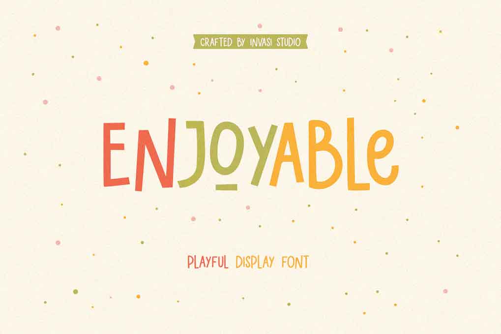 Enjoyable Font