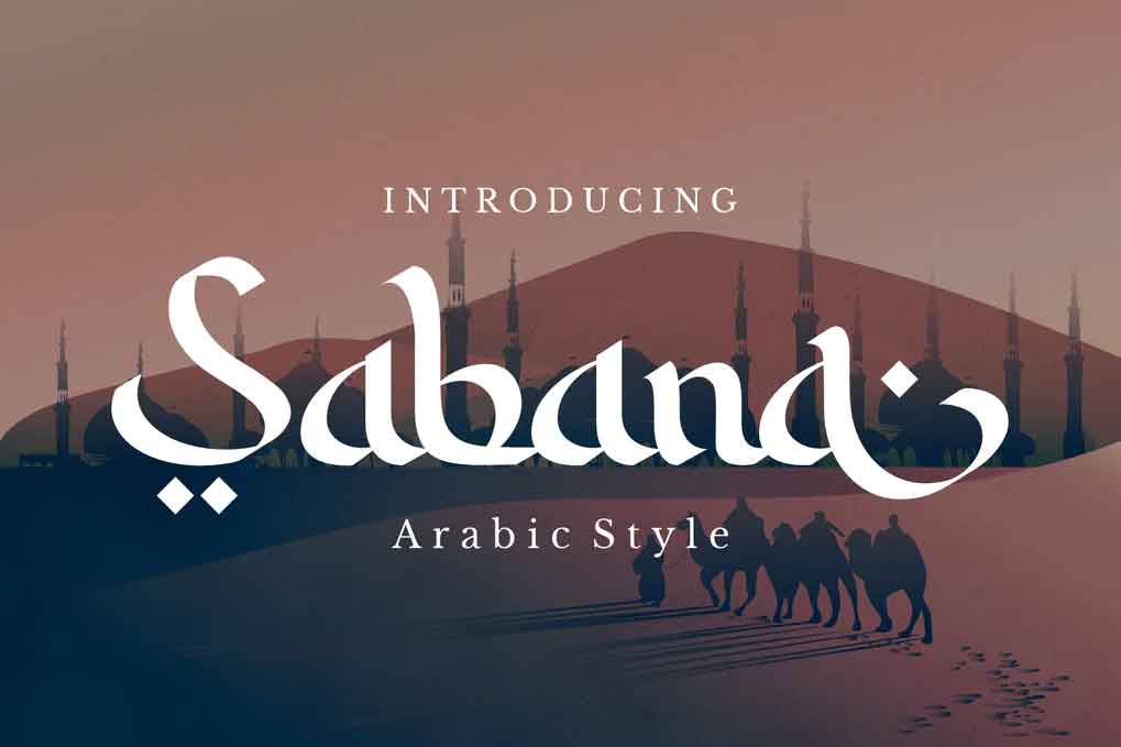 Sabana Arabic Font