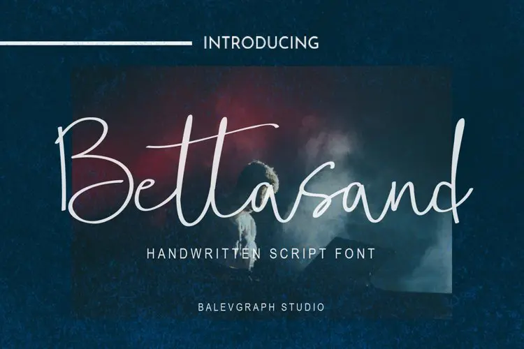 Bettasand Handwritten Script Font