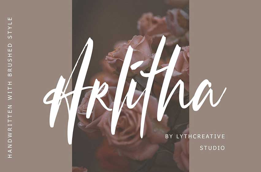 Arlitha Brushed Font