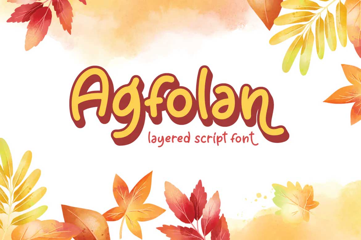 Agfolan Font