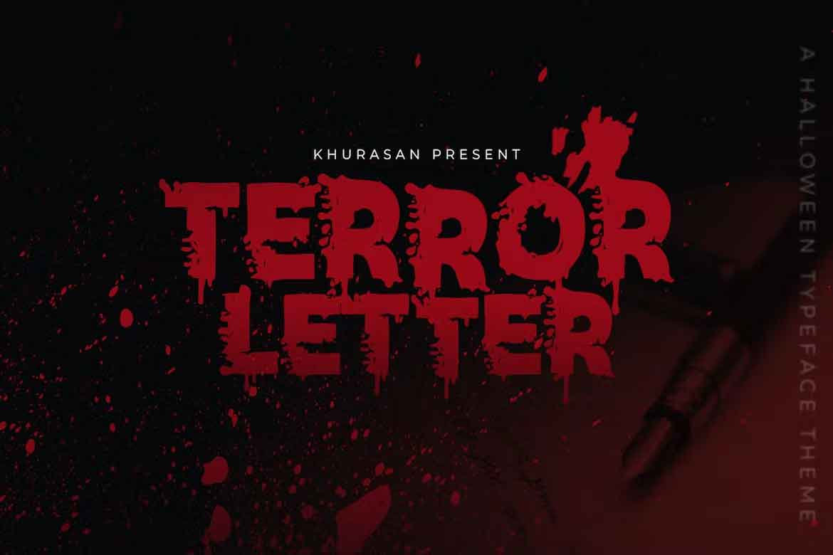 Terror Letter Font