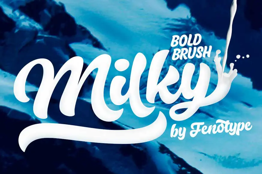 Milky Font Family