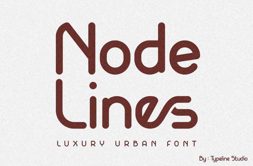 Nodelines Font