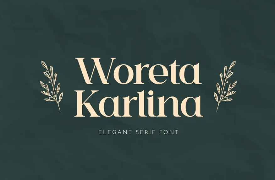 Woreta Karlina Font