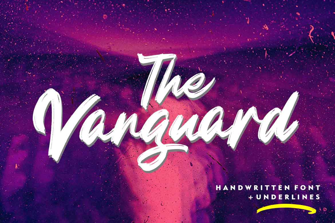 The Vanguard Font