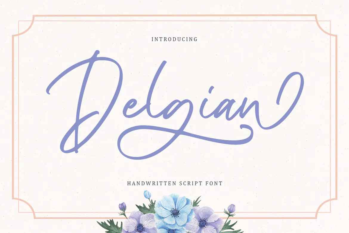 Delgian Font