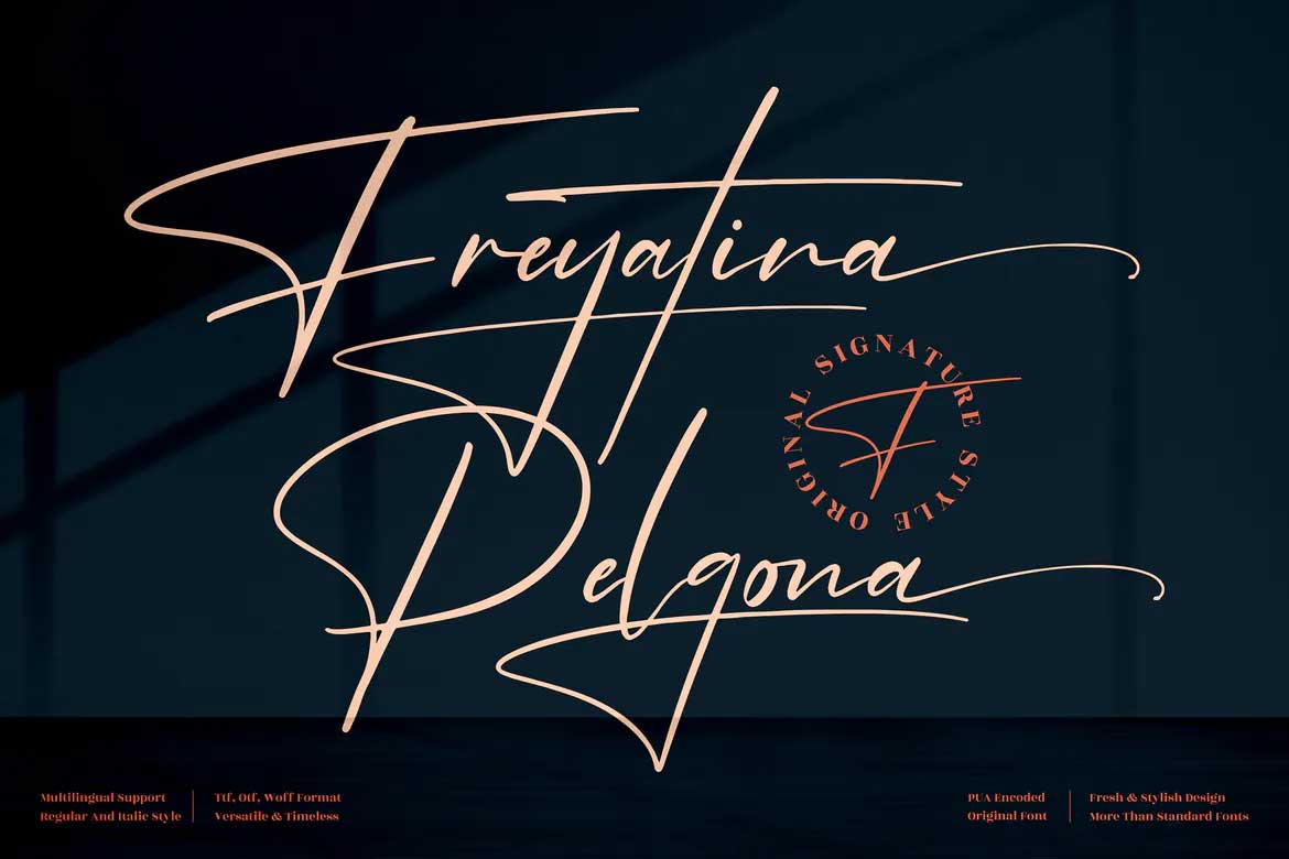 Freyatina Pelgona Font