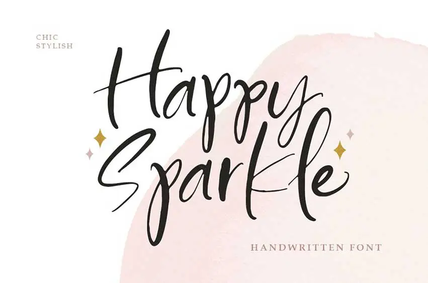 Happy Sparkle Font