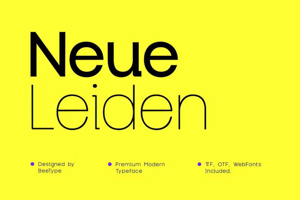 Neue Leiden Font