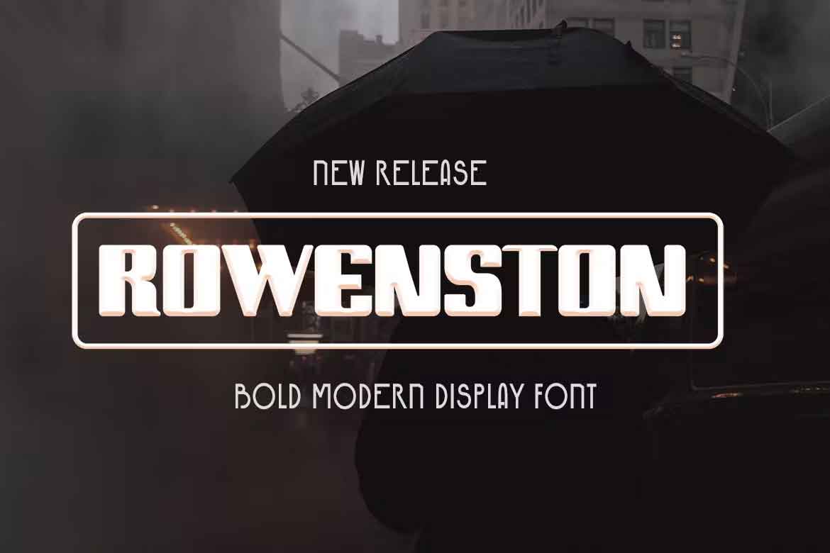 Rowenstone Font