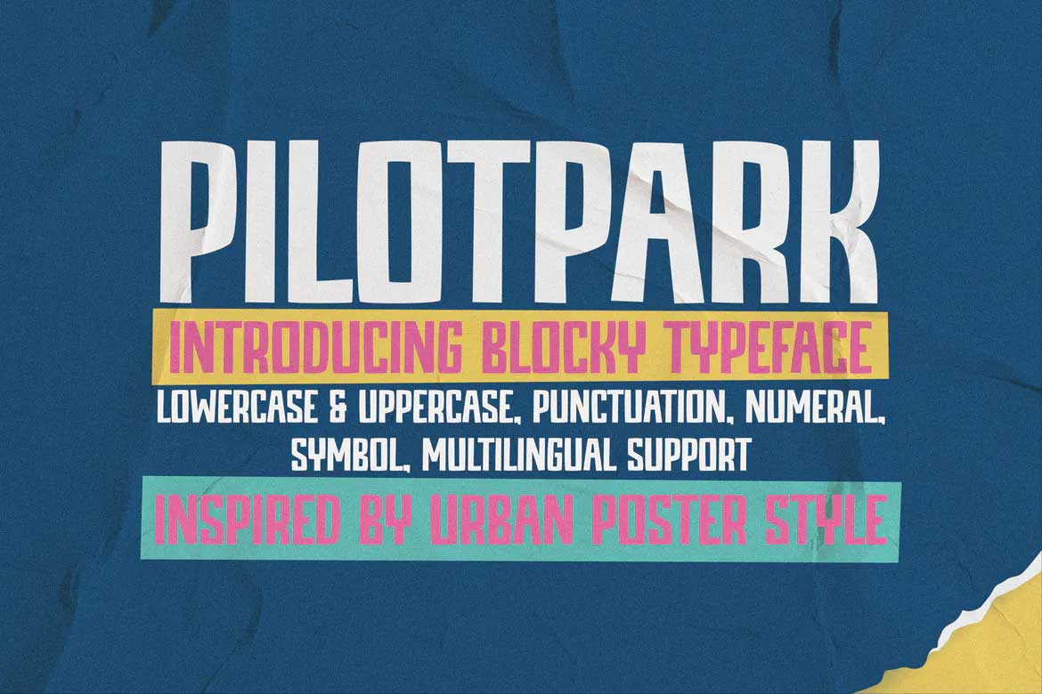 Pilotpark Font