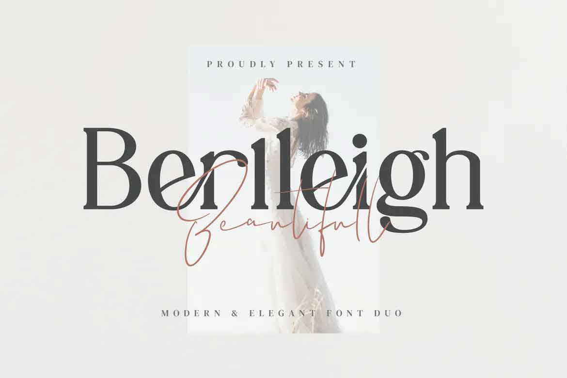 Berlleigh Beautifull Duo Font