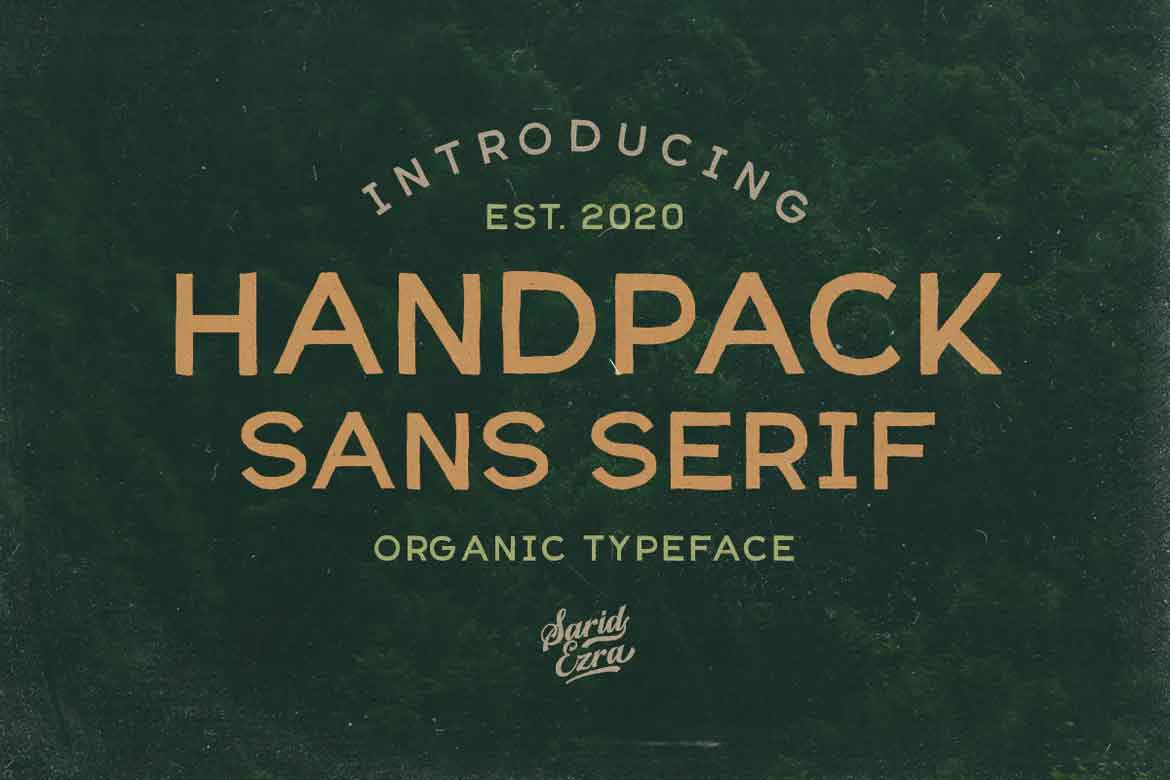 Handpack Sans Font