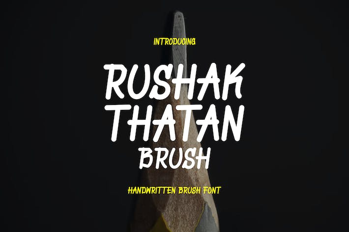 Rushak Thatan Font
