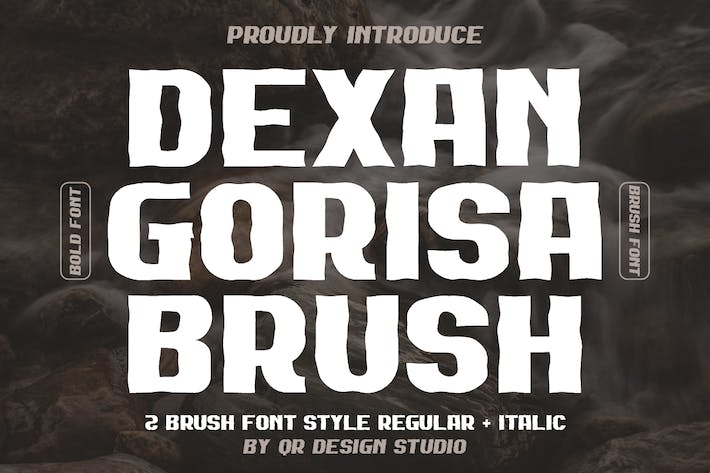 Dexan Gorisa Brush Font