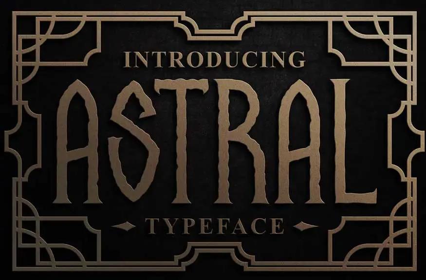 Astral Font