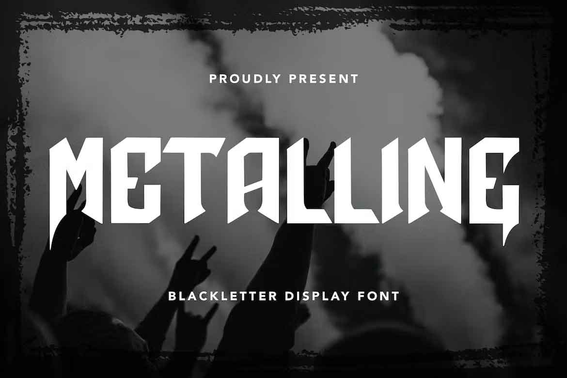 Metalline Font