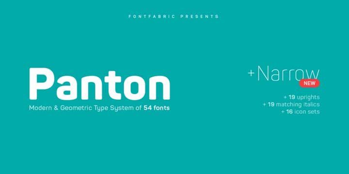 Panton Font Family