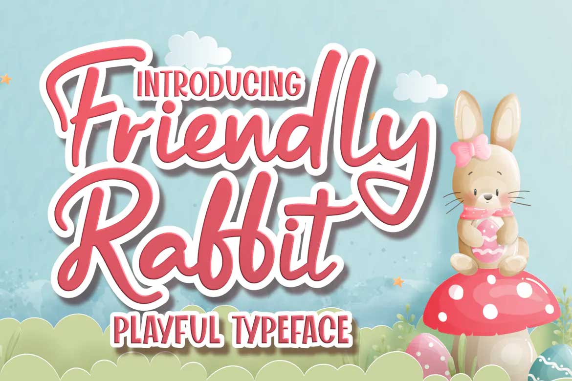 Friendly Rabbit Font