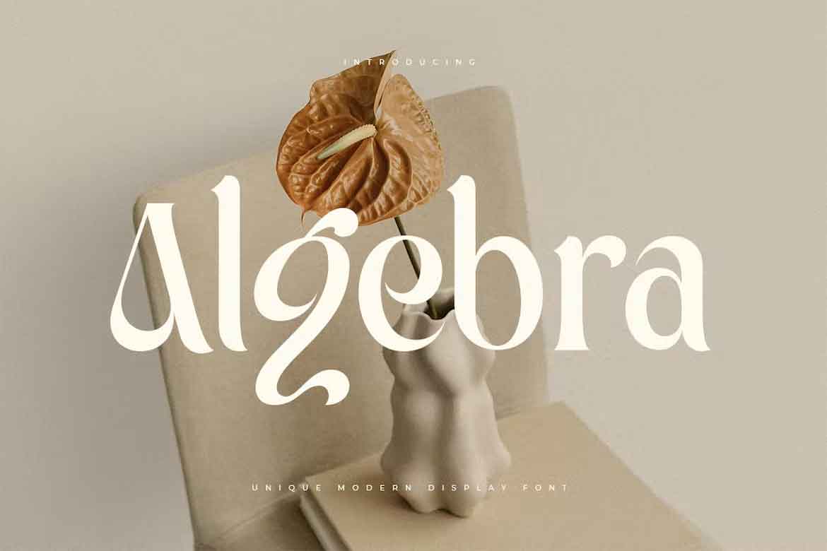 Algebra Font