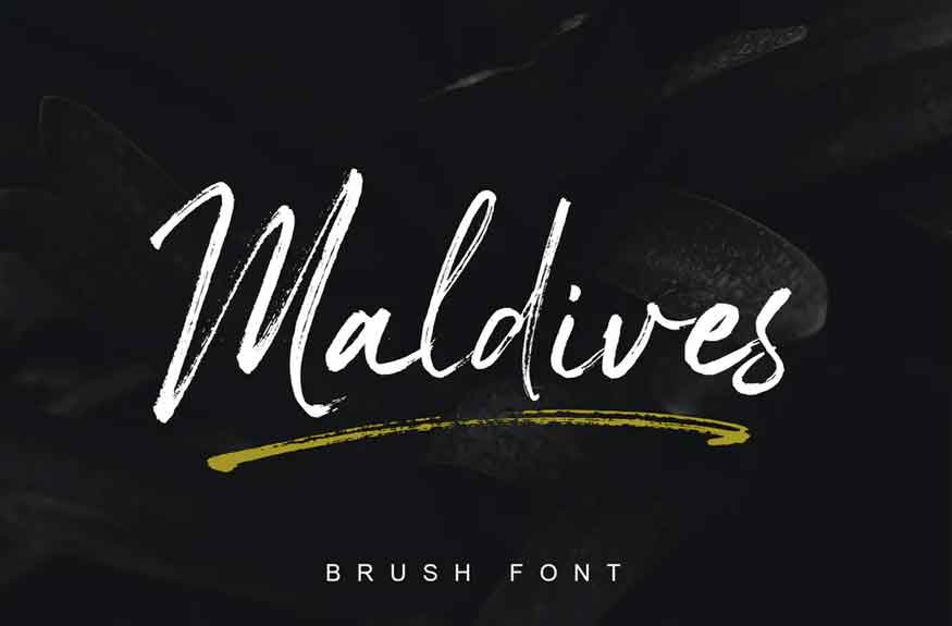 Maldives Font