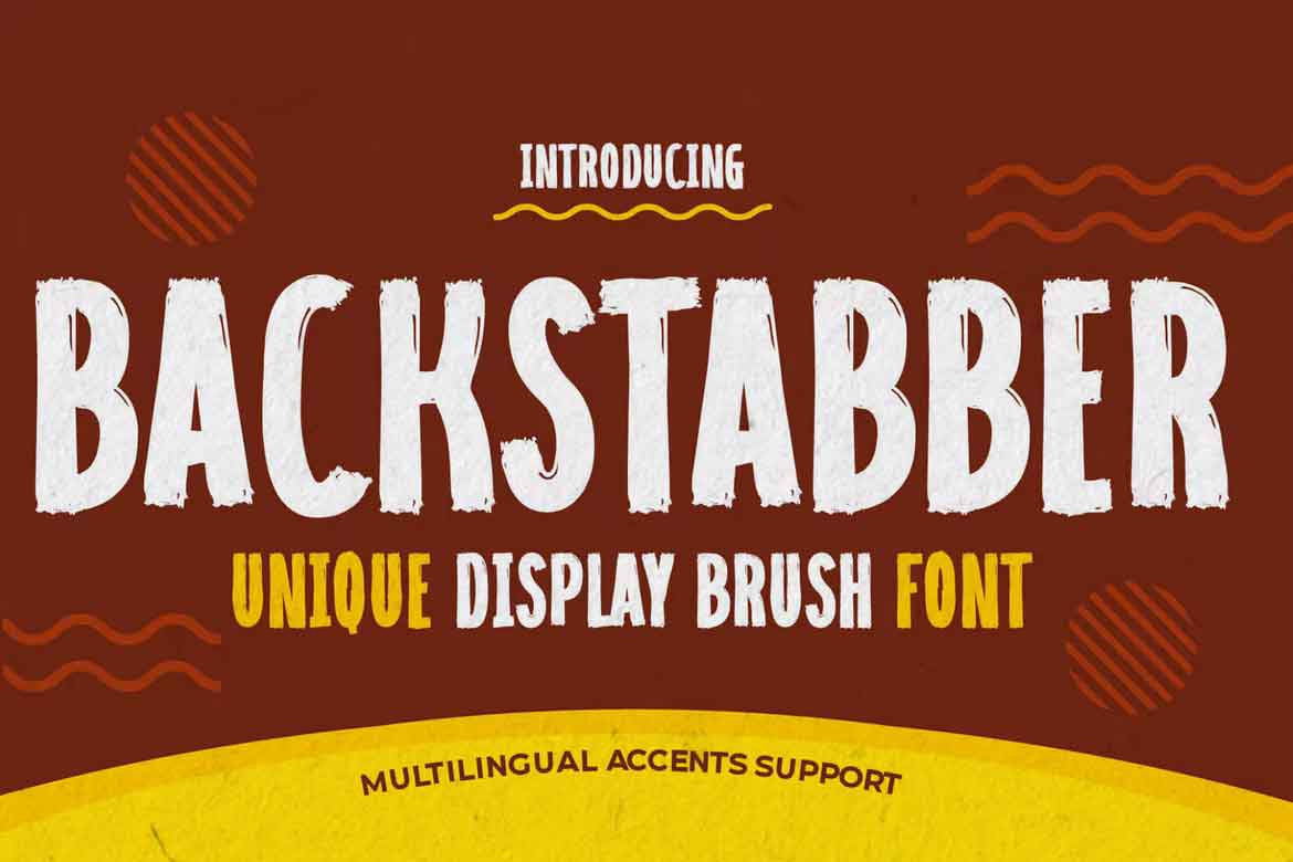 Backstabber Font