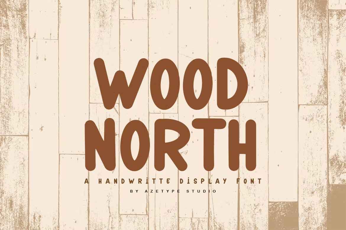 Wood North Font