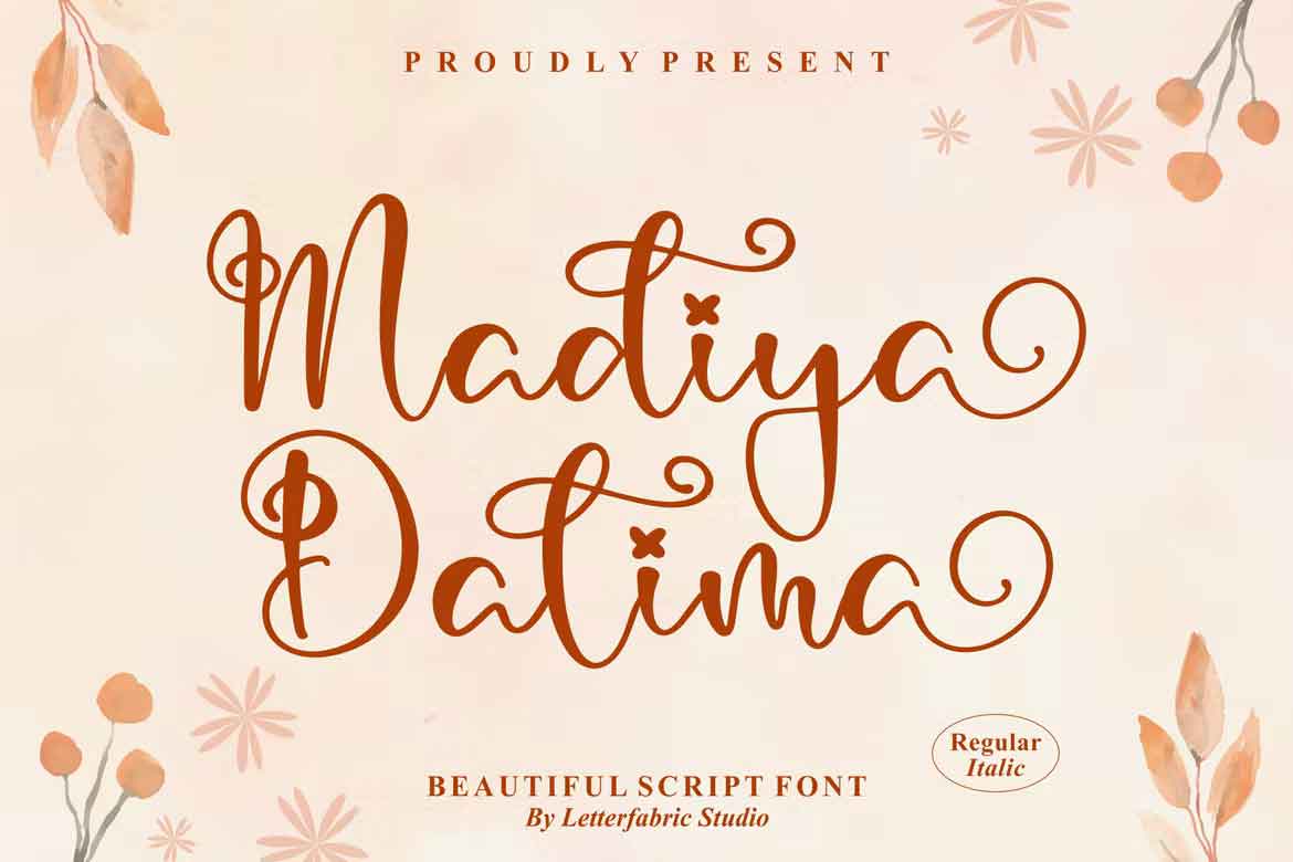 Madiya Dalima Font