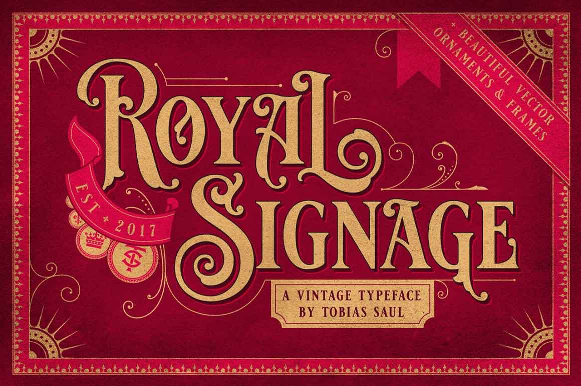 Royal Signage Font