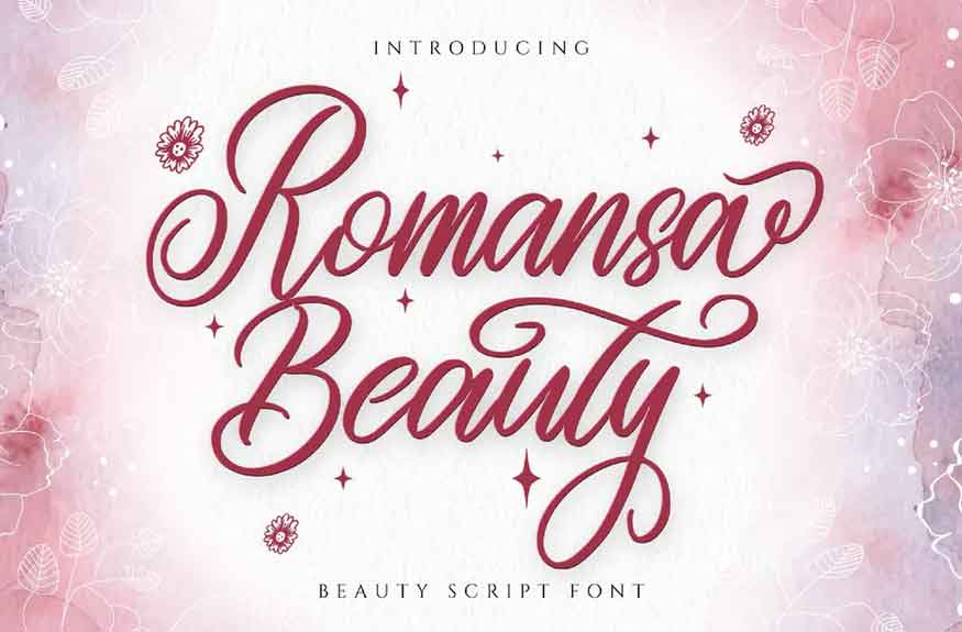 Romansa Beauty Font