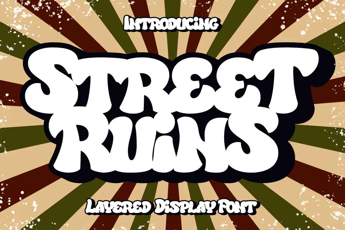 Street Ruins Font