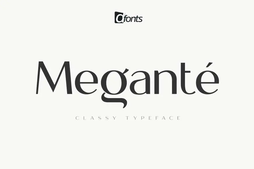 Megante - Classy Font