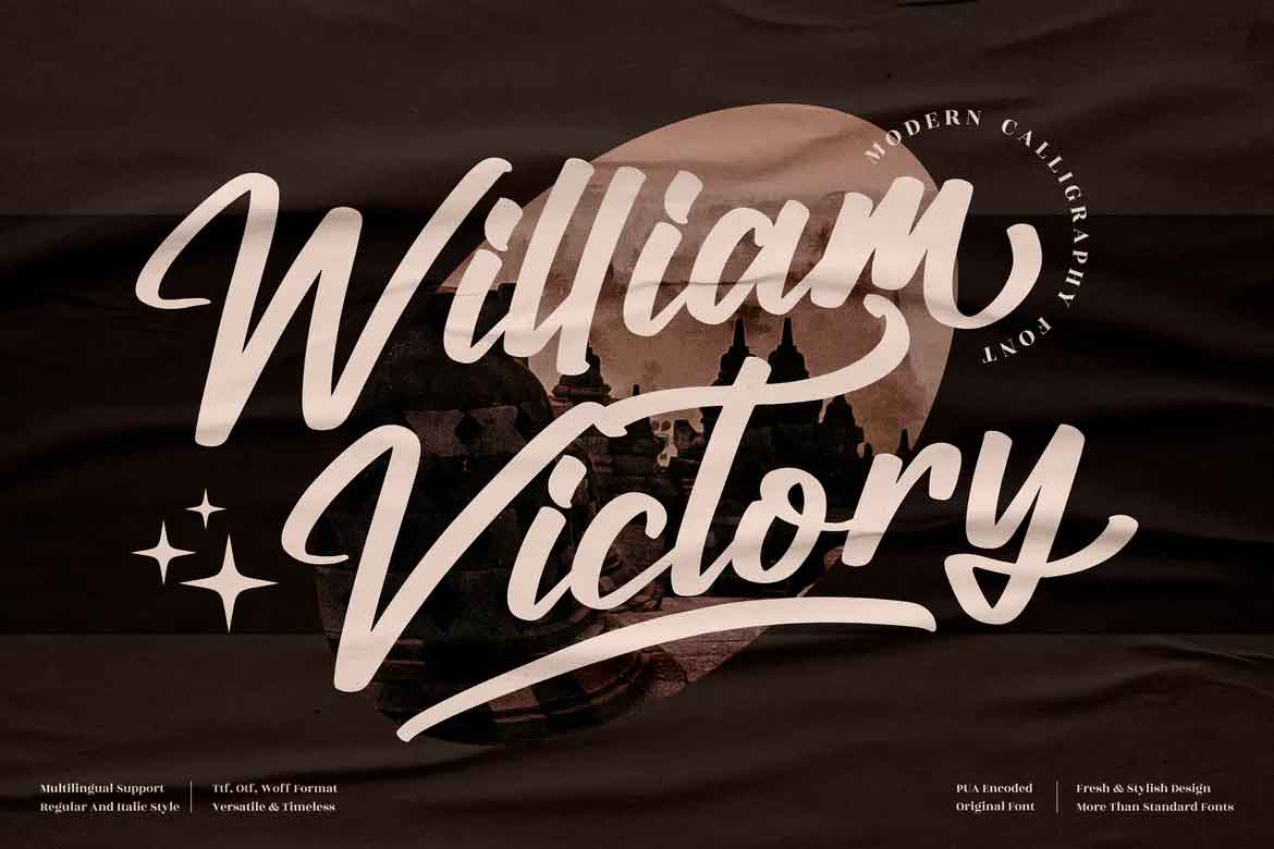 William Victory Font